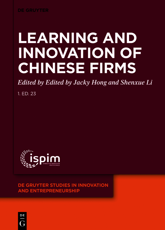 Learning And Innovation Of Chinese Firms Jacky Hong Shenxue Li