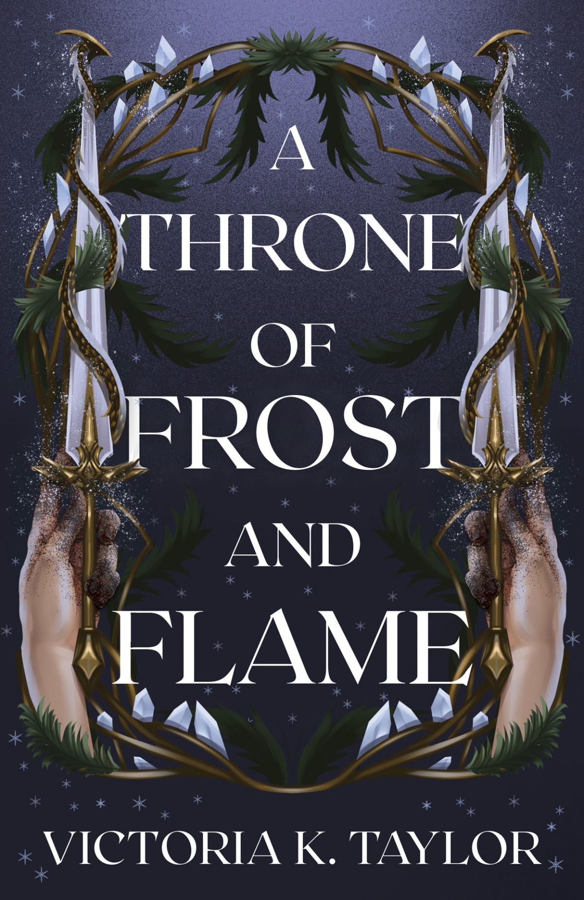 A Throne Of Frost And Flame The Fate Of Ashes Book 2 Victoria K Taylor