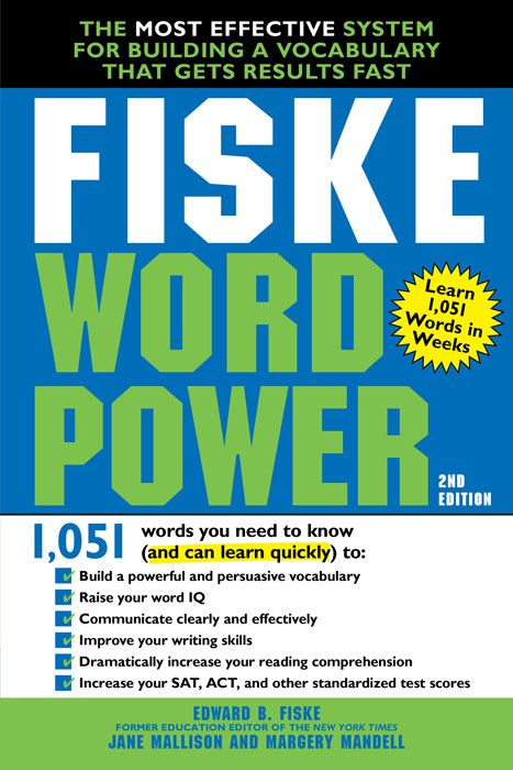 Fiske Wordpower Fiske Edward B Mallison Jane Mandell Margery