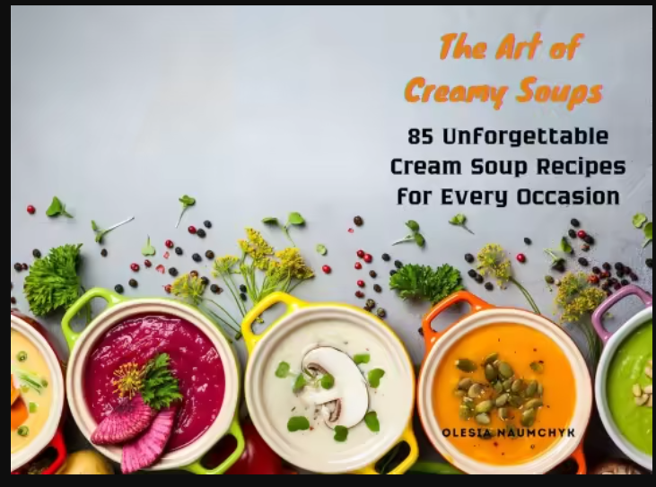 The Art Of Creamy Soups 85 Unforgettable Cream Soup Recipes For Every Occasion Naumchyk