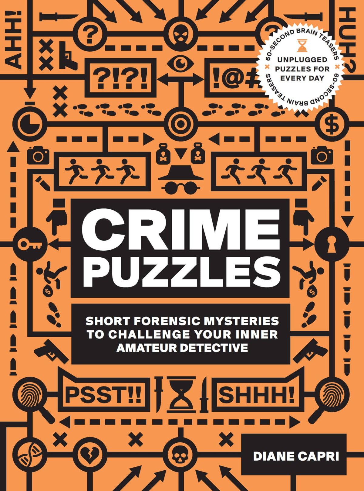 60second Brain Teasers Crime Puzzles Vogt M Diane