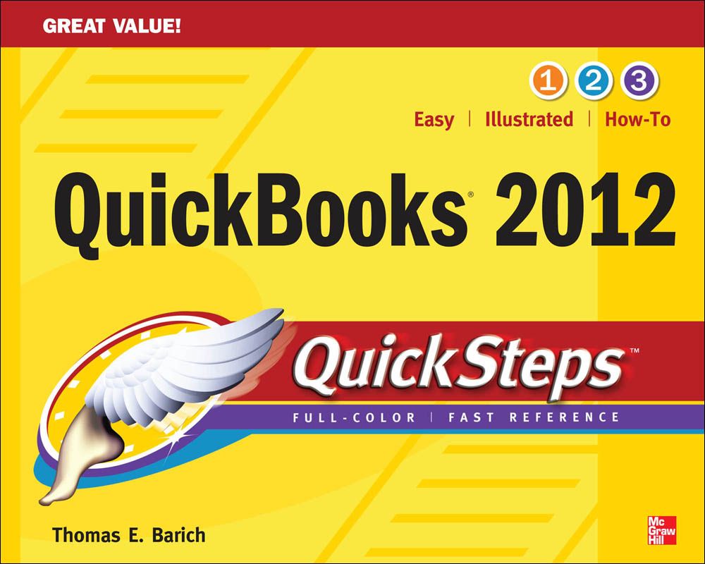 Quickbooks 2012 Quicksteps Quick Guides Thomas A Barich
