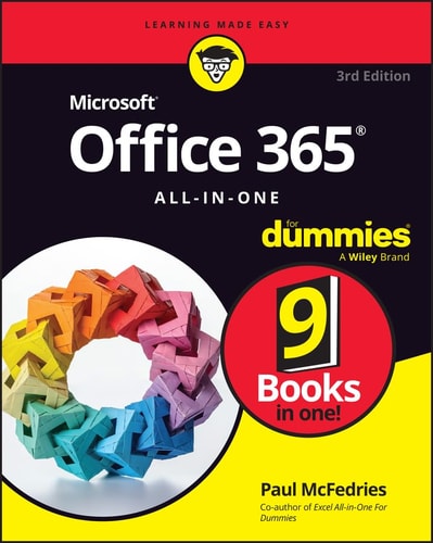 Microsoft 365 Office Allinone For Dummies 3rd Edition Paul Mcfedries
