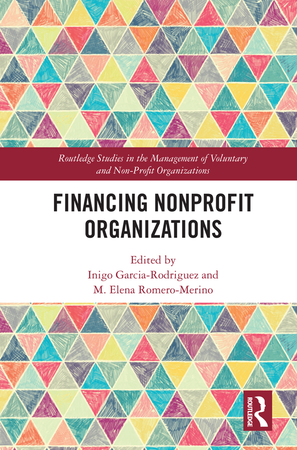 Financing Nonprofit Organizations Garciarodriguez Inigo Romeromerino