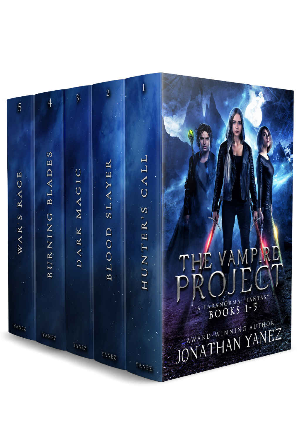 Vampire Project The Complete Series Books 15 Jonathan Yanez