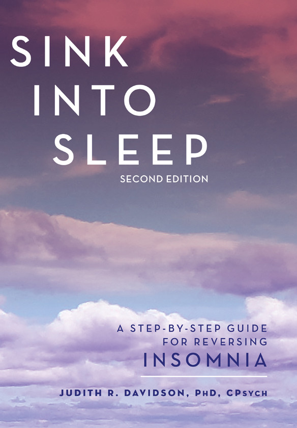 Sink Into Sleep Davidson Judith R Phd Cpsych