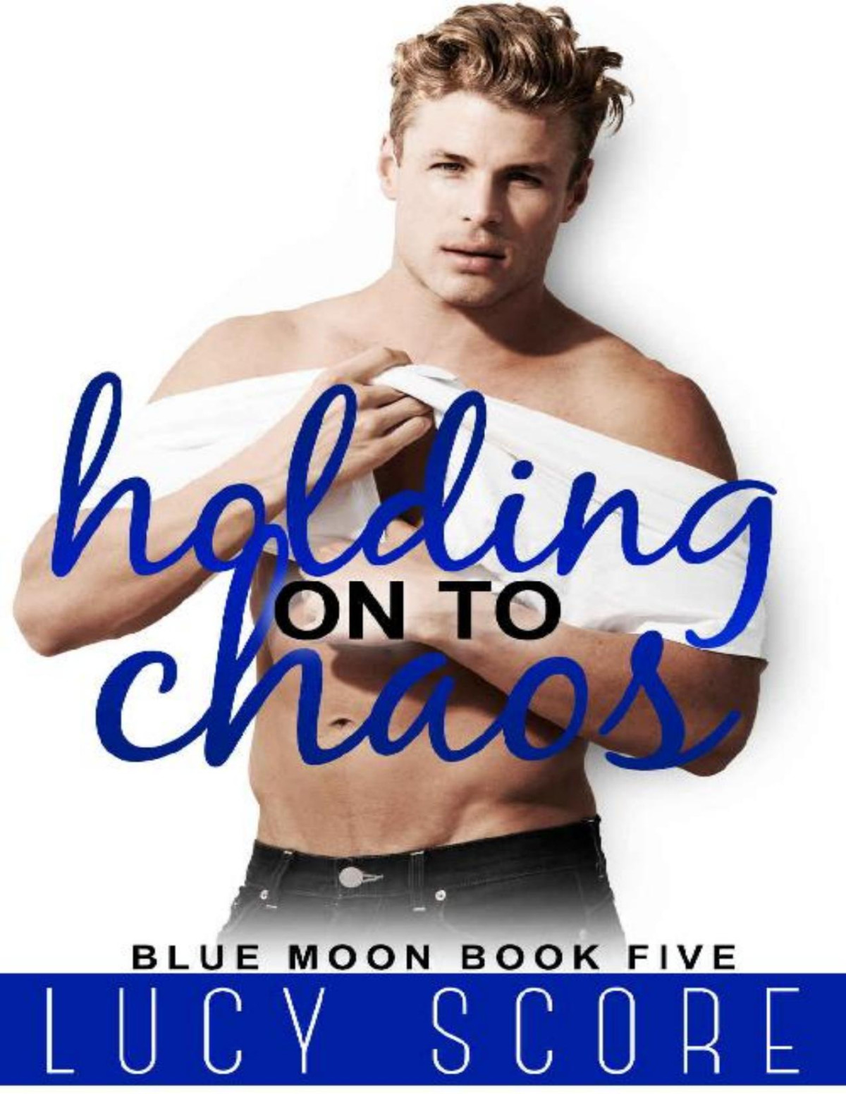Holding On To Chaos A Small Town Love Story Blue Moon Book 5 Lucy Score