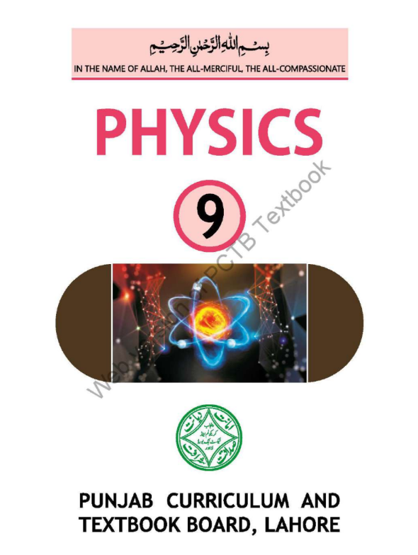 Physics Class 9 New Book Punjab Curriculum And Textbook Board Muhammad Nisar