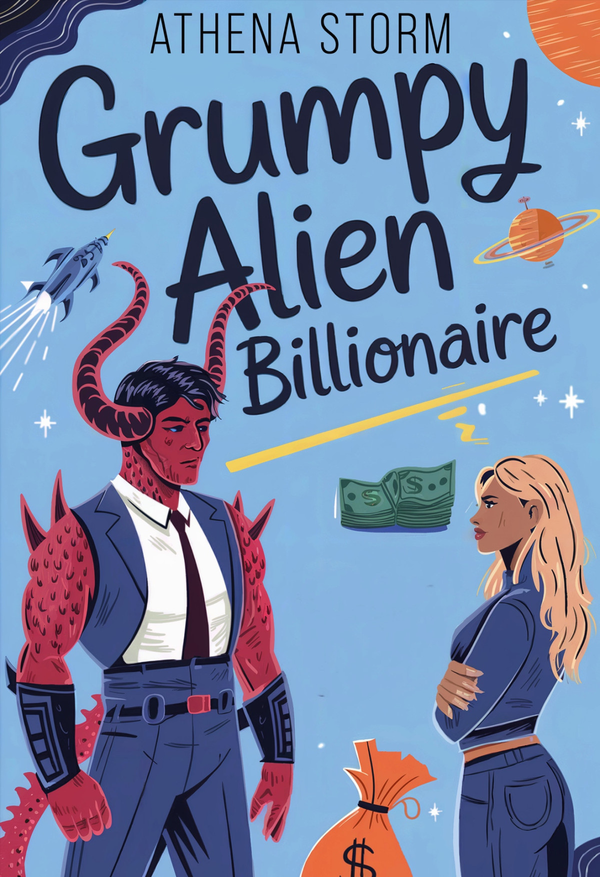 Grumpy Alien Billionaire Athena Storm