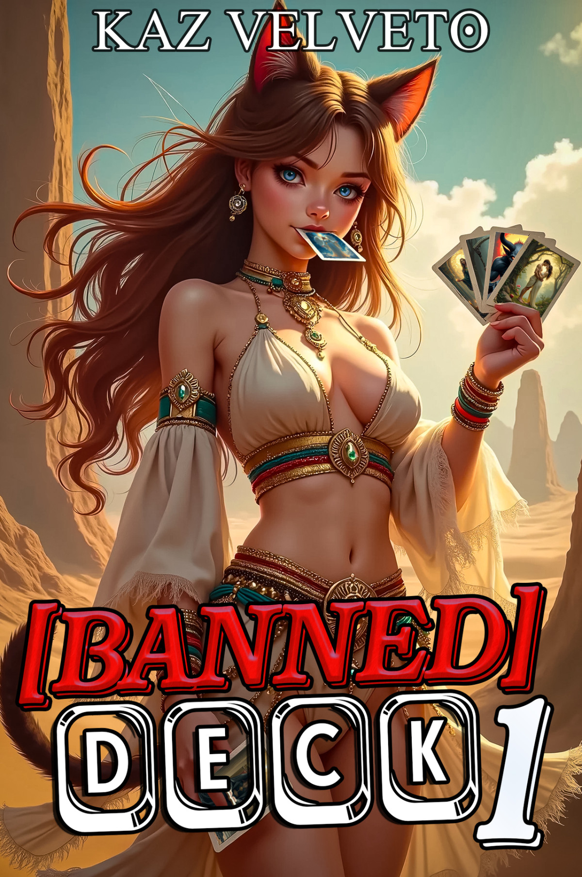 Banned Deck 1 A Litrpg Isekai Adventure For Men Kaz Velveto