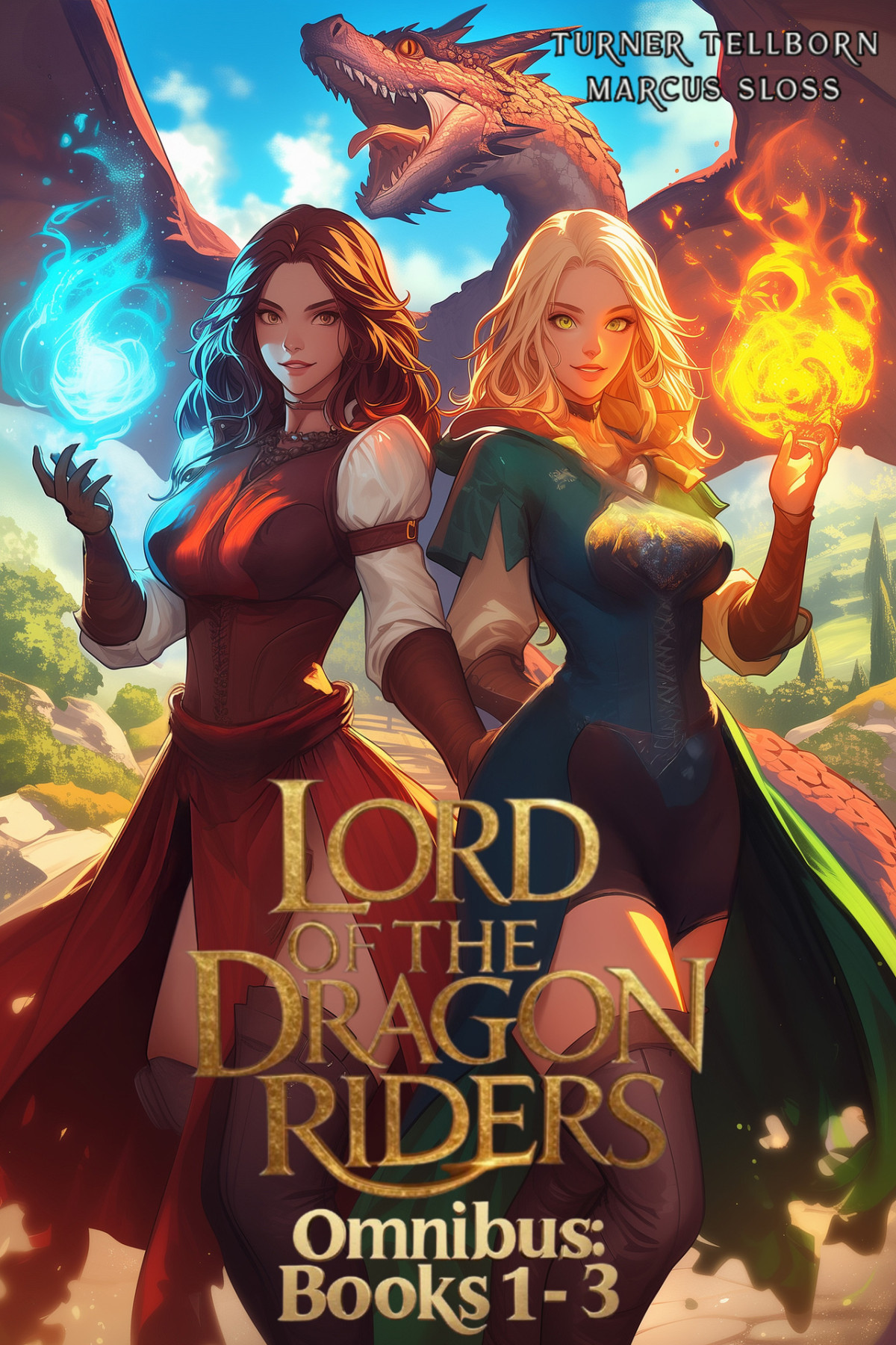 Lord Of The Dragon Riders Omnibus Books 13 A Litrpg Isekai Fantasy Marcus Sloss Turner Tellborn
