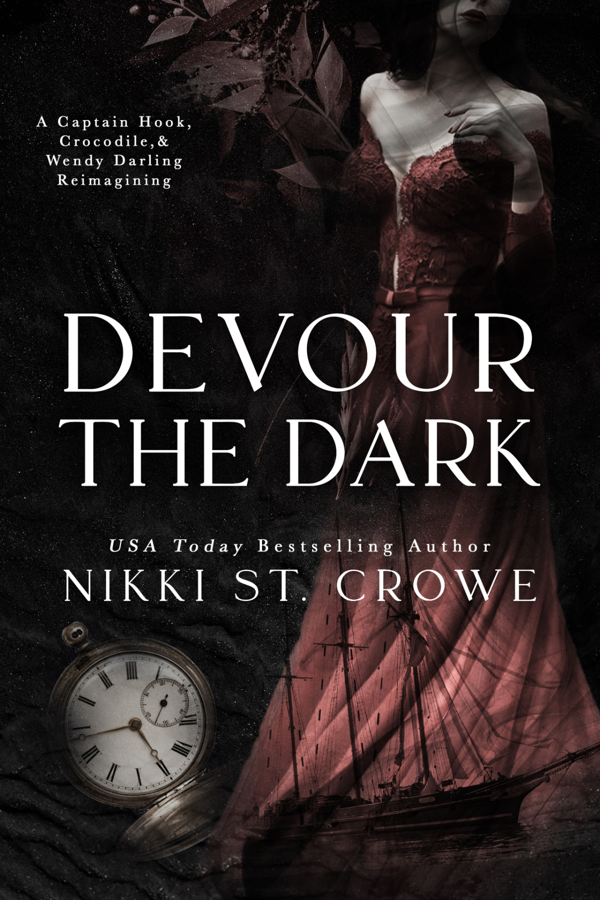 Devour The Dark A Captain Hook Crocodile And Wendy Darling Reimagining Nikki St Crowe