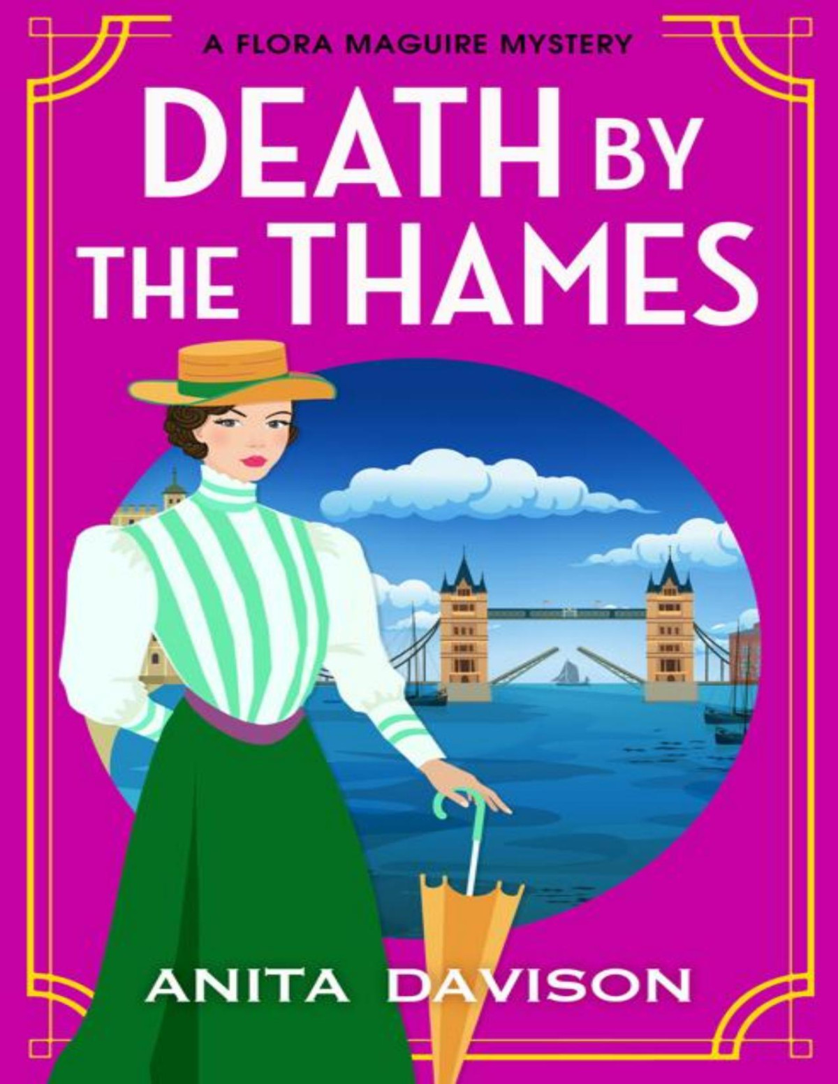 Death By The Thames The Flora Maguire Mysteries Anita Davison