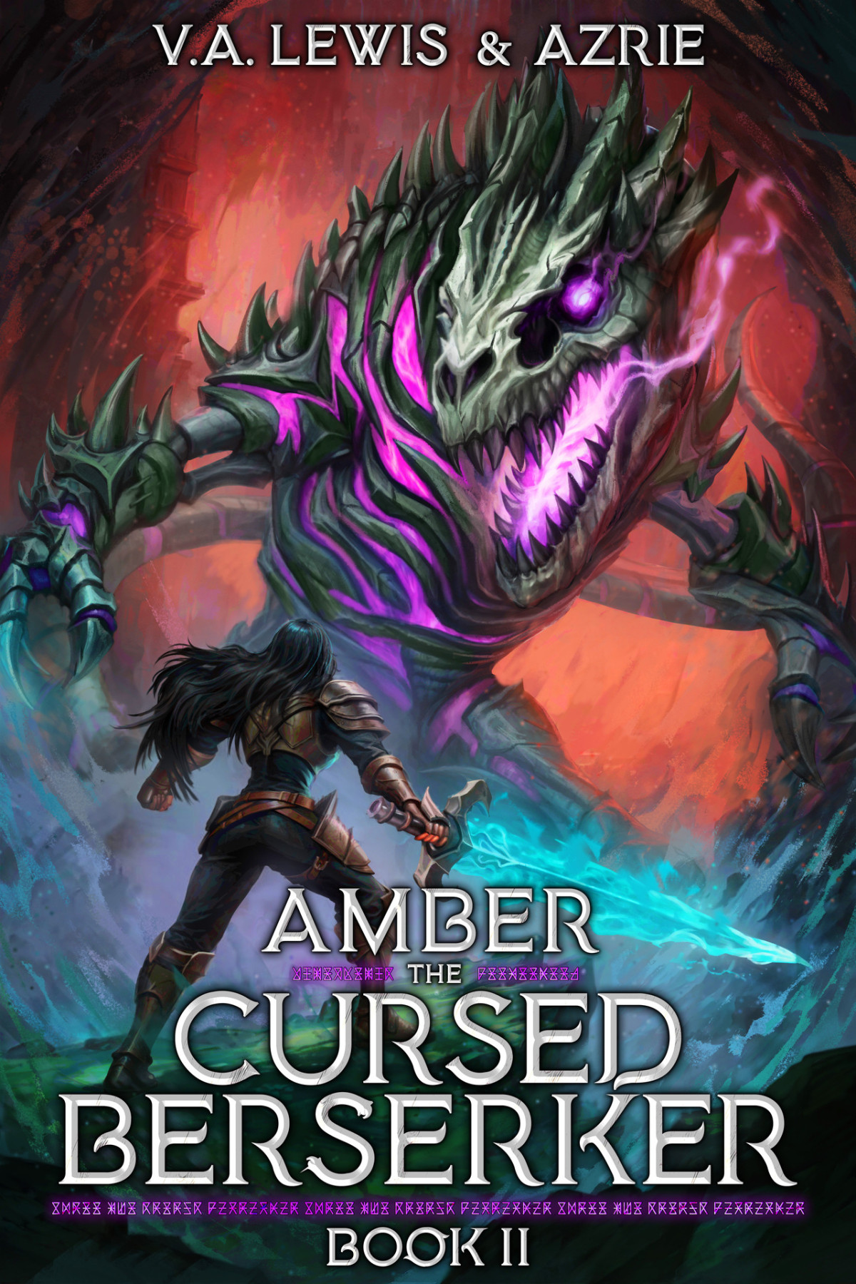Amber The Cursed Berserker Book 2 A Litrpg Adventure Va Lewis Azrie