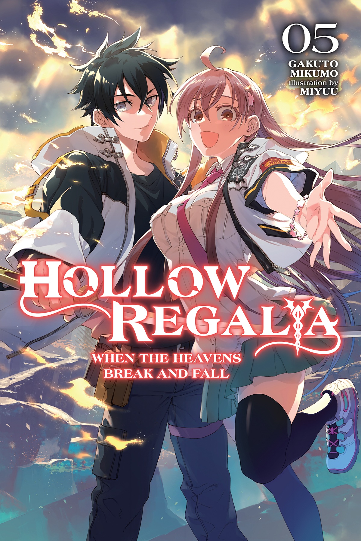 Hollow Regalia Vol 5 When The Heavens Break And Fall Gakuto Mikumo And Miyuu