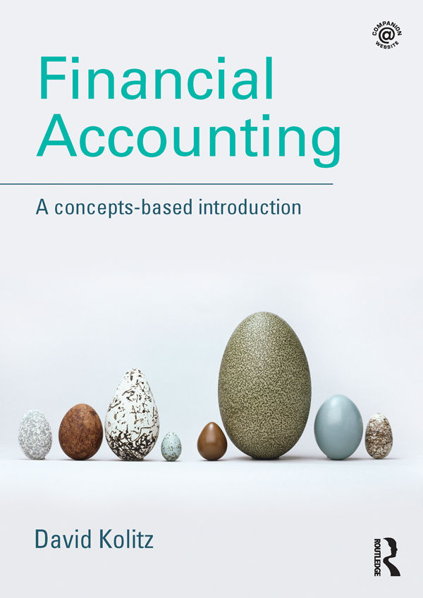 Financial Accounting A Conceptsbased Introduction Kolitz David