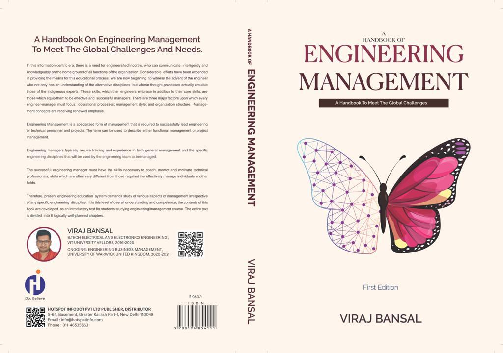 A Handbook Of Engineering Management A Explanatory Of Engineering Management Bansal