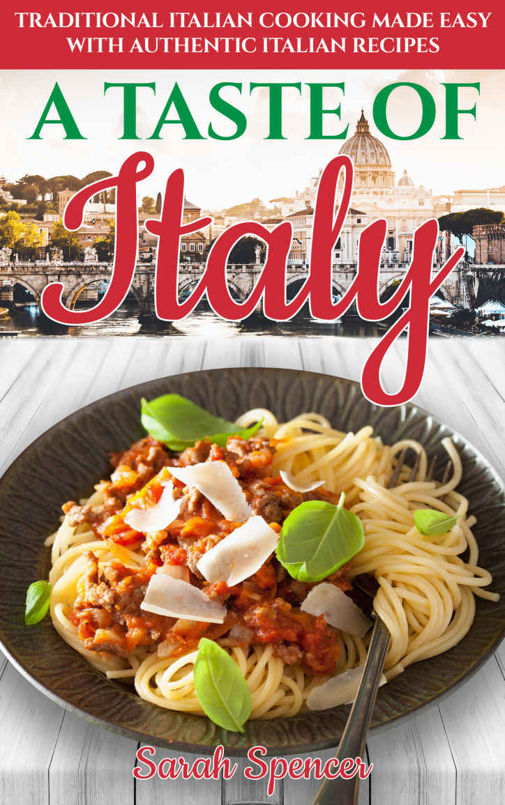 A Taste Of Italy Spencer Sarah