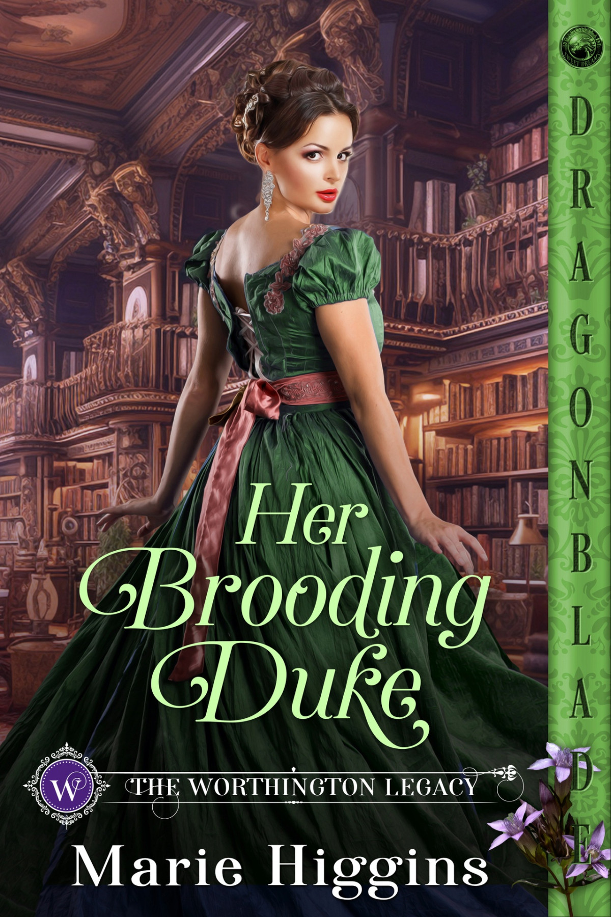Her Brooding Duke Regency Historical Romance The Worthington Legacy Book 7 Marie Higgins