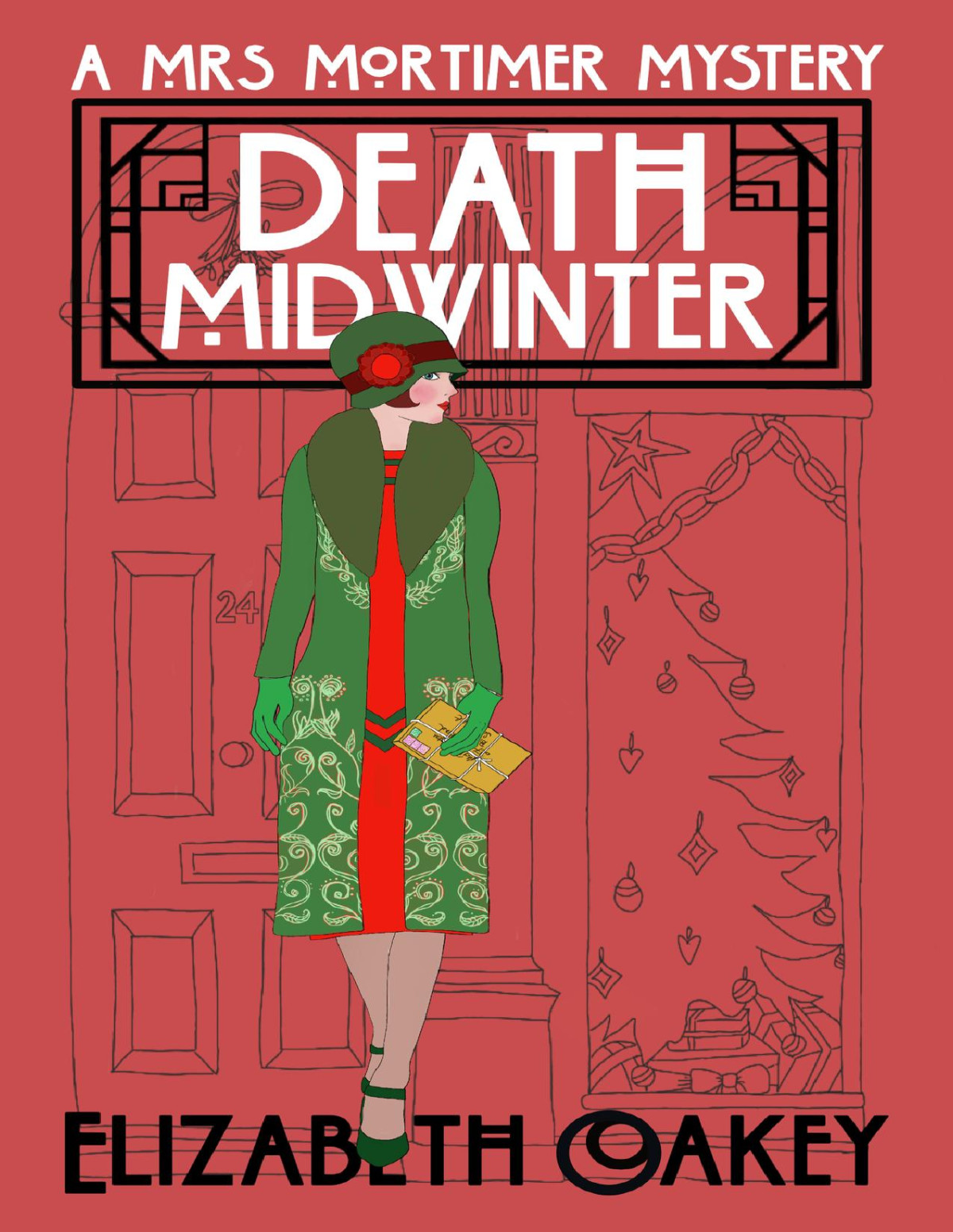 Death Midwinter A 1920s Murder Mystery Mrs Mortimer Mysteries Book 7 Elizabeth Oakey