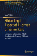 Ethicolegal Aspect Of Aidriven Driverless Cars Sadaf Fahim