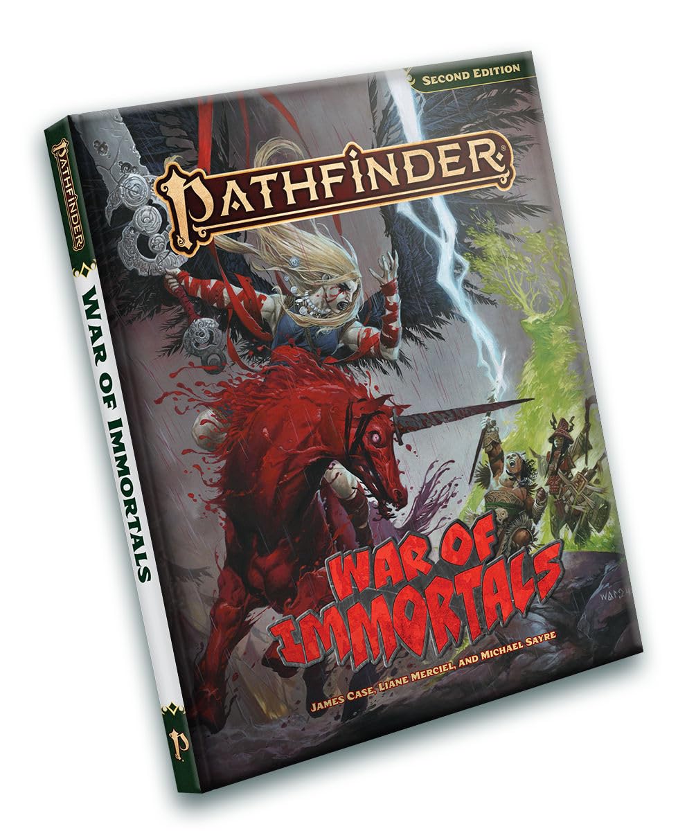 Pathfinder Rpg War Of Immortals P2 James Case Michelle Y Kim