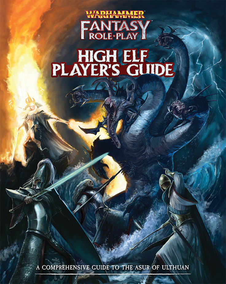 Warhammer Fantasy Roleplay High Elf Players Guide Cubicle 7 Entertainment Ltd