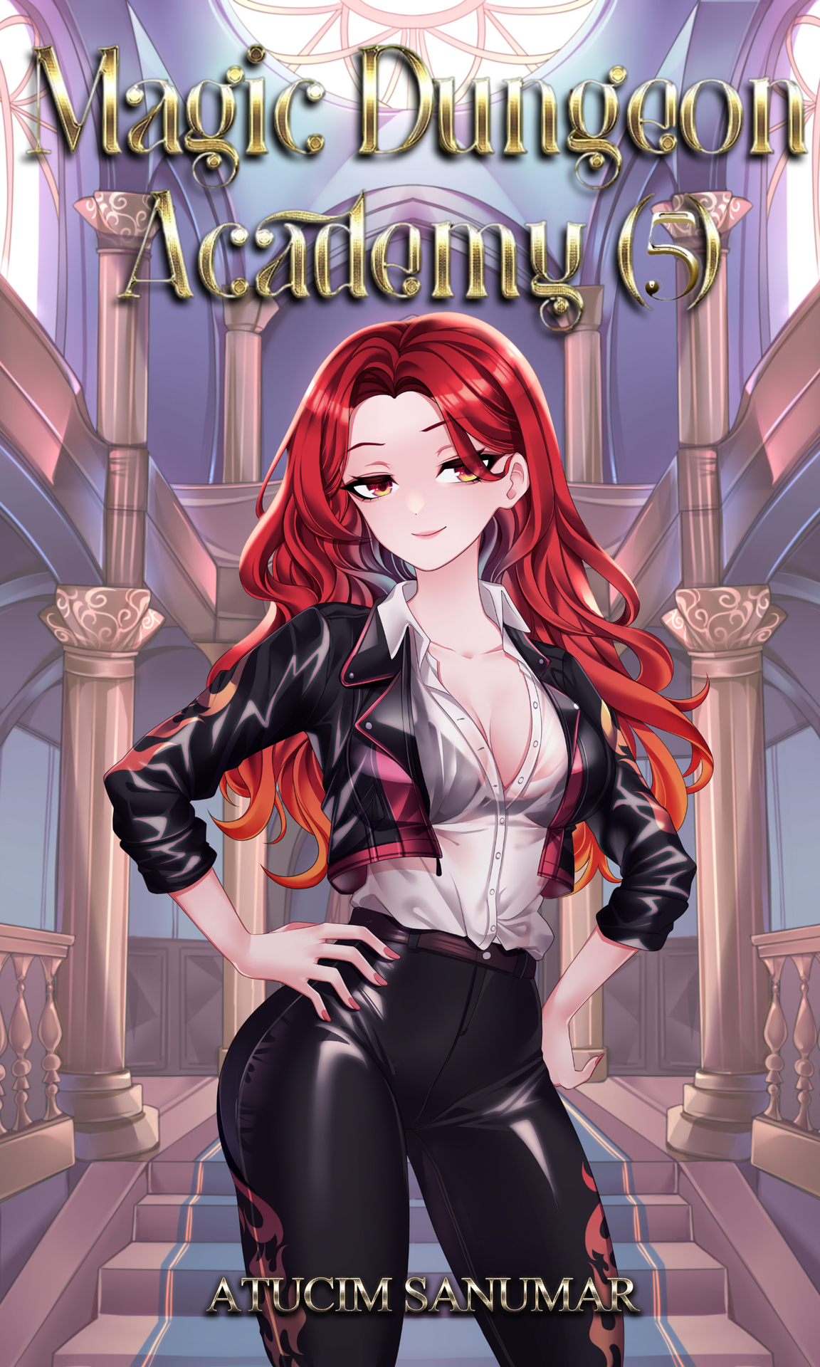 Magic Dungeon Academy Volume 5 Isekai Harem Fantasy School Life Slice Of Life Light Novel Series Atucim Sanumar