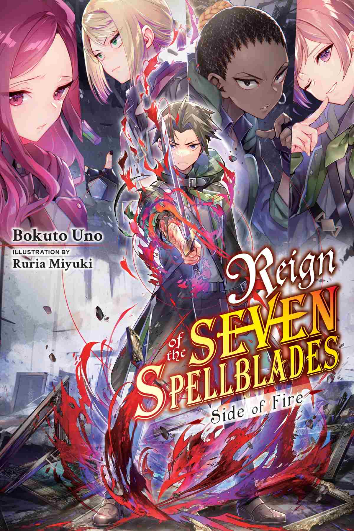 Reign Of The Seven Spellblades Side Of Fire Bokuto Uno And Ruria Miyuki