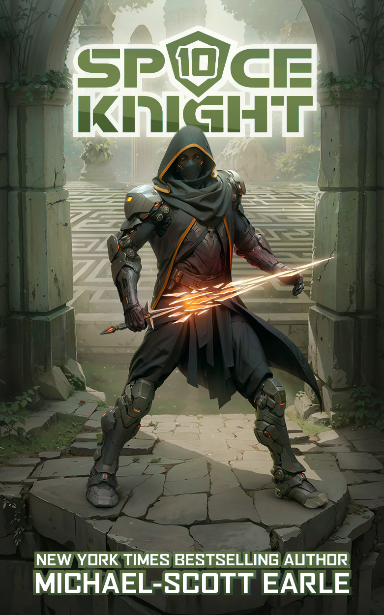 Space Knight Book 10 Michaelscott Earle