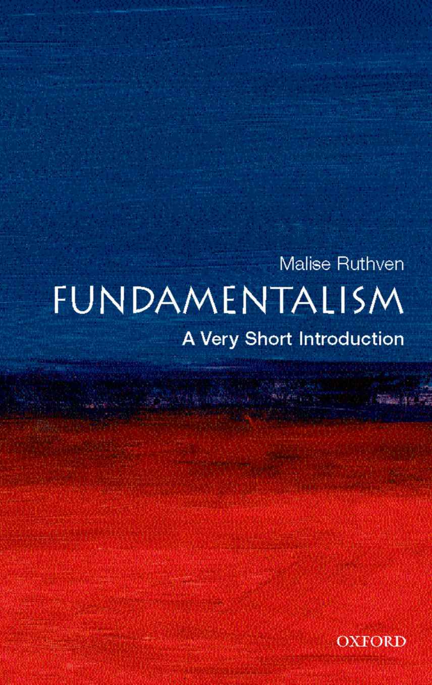 Fundamentalism Very Short Introductions Malise Ruthven