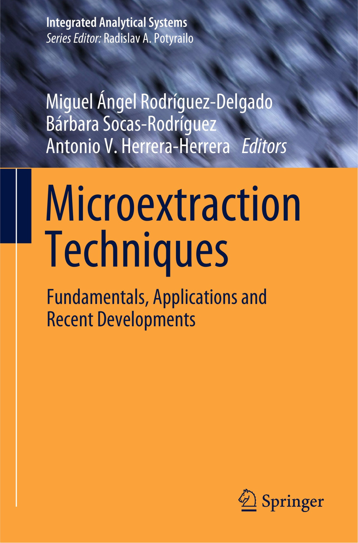 Microextraction Techniques 1st Edition Miguel Ngel Rodrguezdelgado