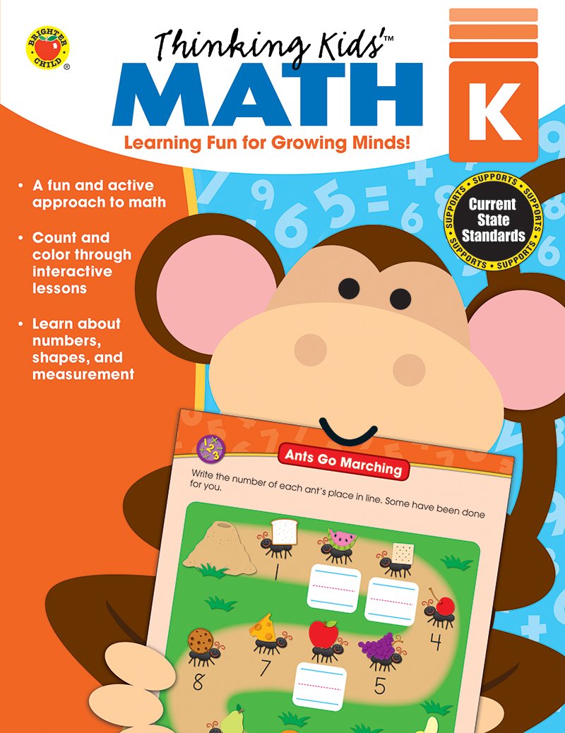 Thinking Kids Math Grade K Brighter Child