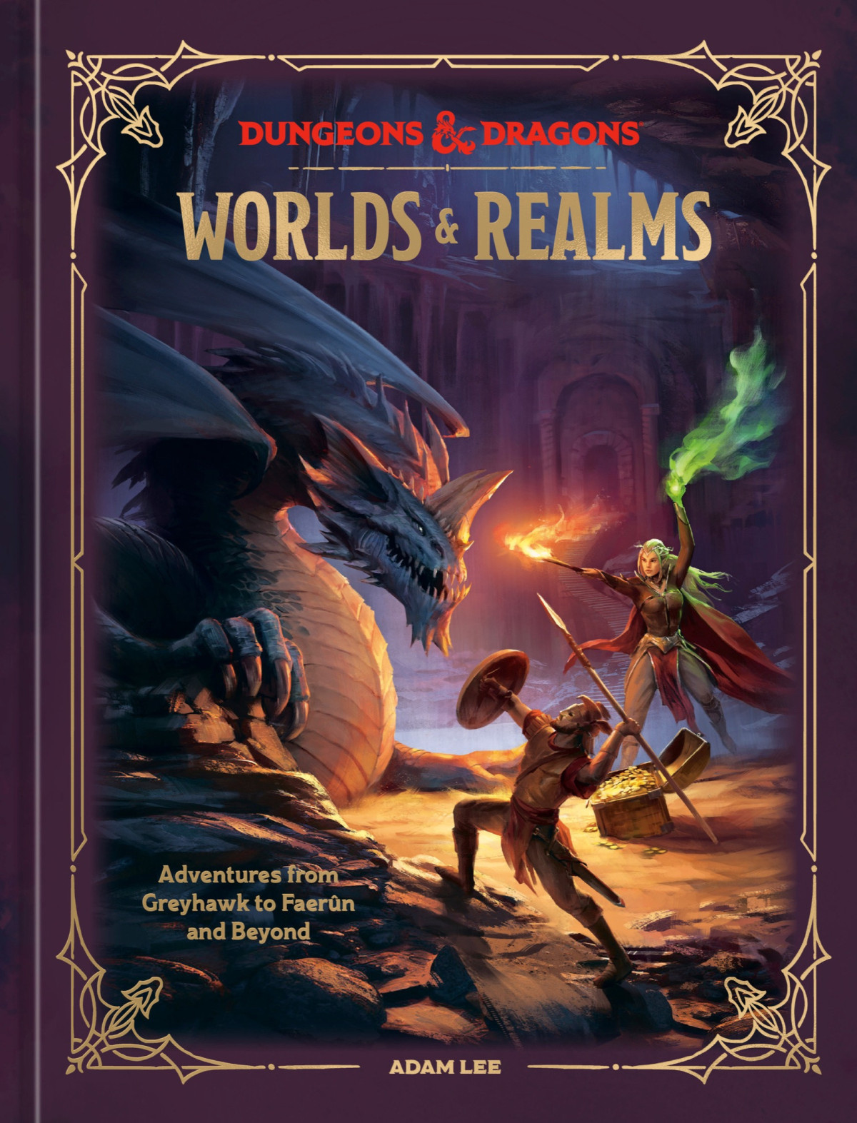 Dungeons Dragons Worlds Realms Adventures From Greyhawk To Faern And Beyond Adam Lee