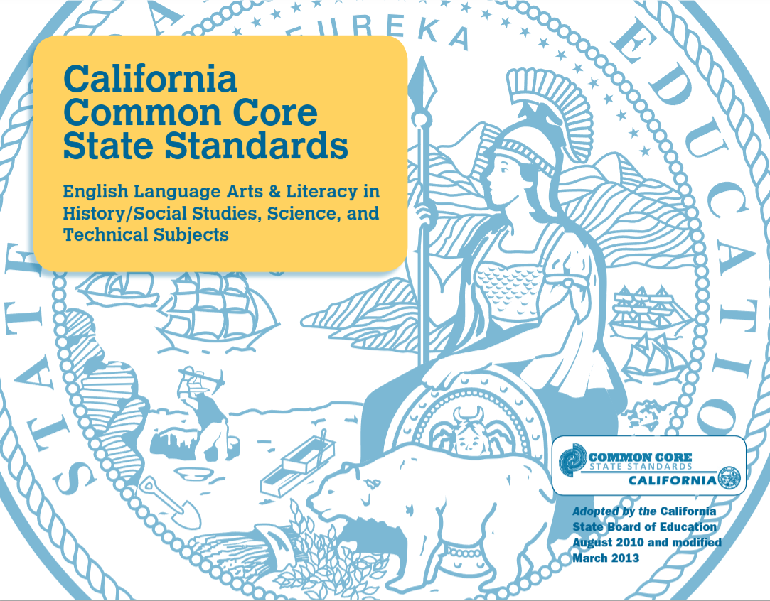 California Common Core Standards Hardcover California Department Of Education