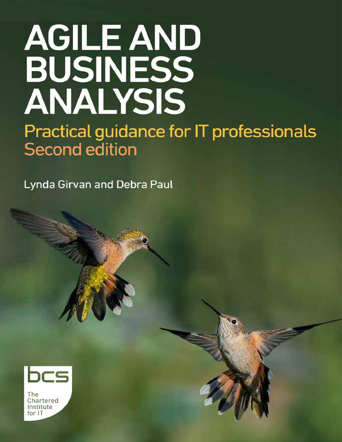 Agile And Business Analysis Practical Guidance For It Professionals Second Edition For Raymond Rhine Lynda Girvan Debra Paul
