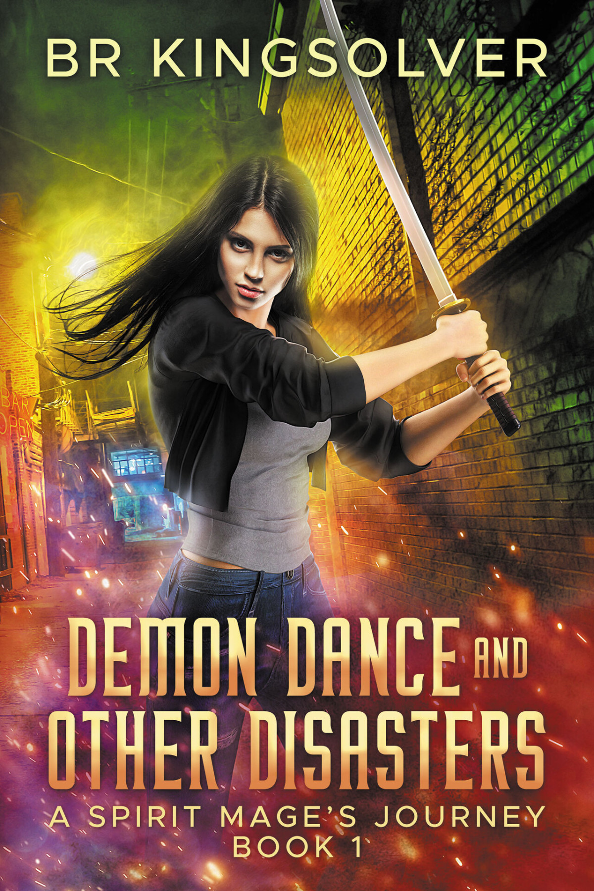 Spirit Mages Journey 1 Demon Dance And Other Disasters Br Kingsolver