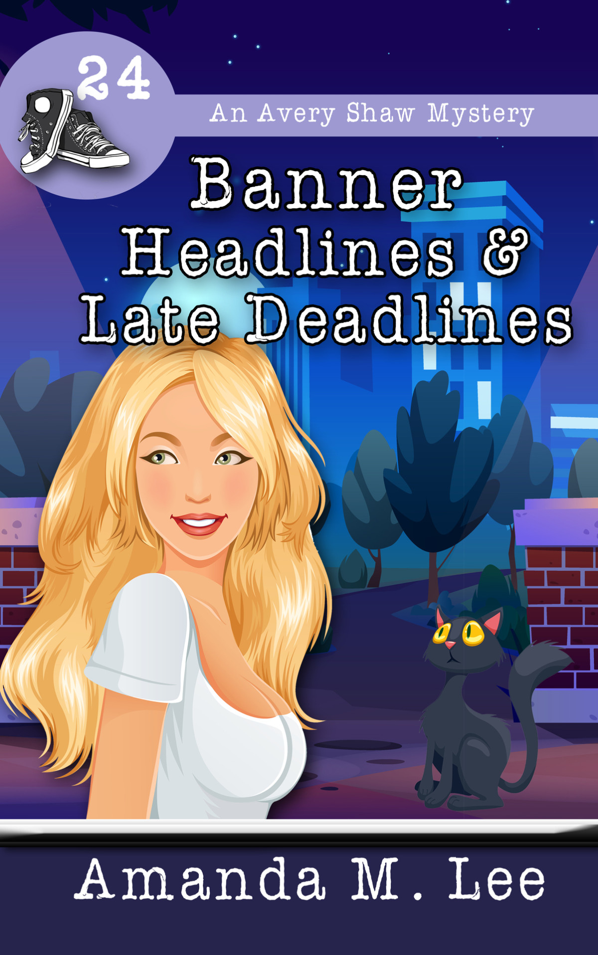 Banner Headlines Late Deadlines An Avery Shaw Mystery Book 24 Amanda M Lee