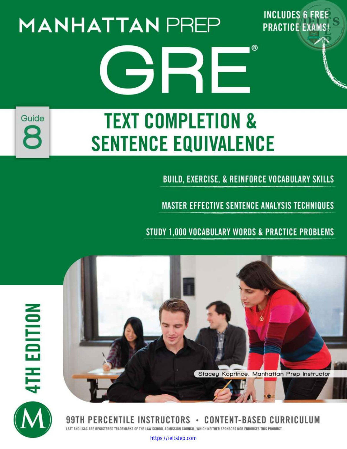 Manhattanpreptextcompletionsentenceequivalenceguide8wwwieltstepcom Ieltstep