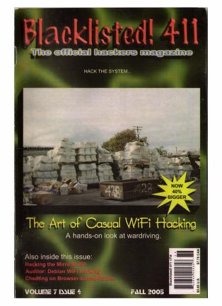 Blacklisted 411 Volume 7 Issue 4 Blacklisted