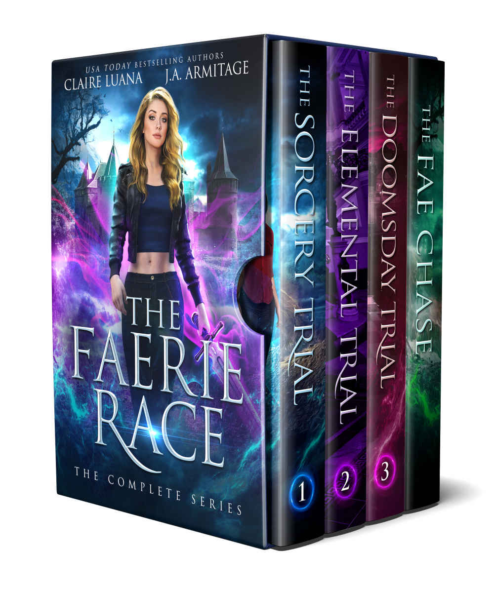 The Faerie Race The Complete Fae Adventure Romance Series Books 14 J A Armitage Claire Luana