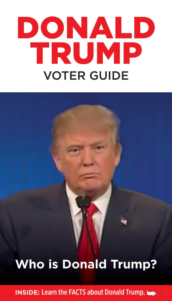 Donald Trump Voter Guide Who Is Donald Trump Our Principles Pac