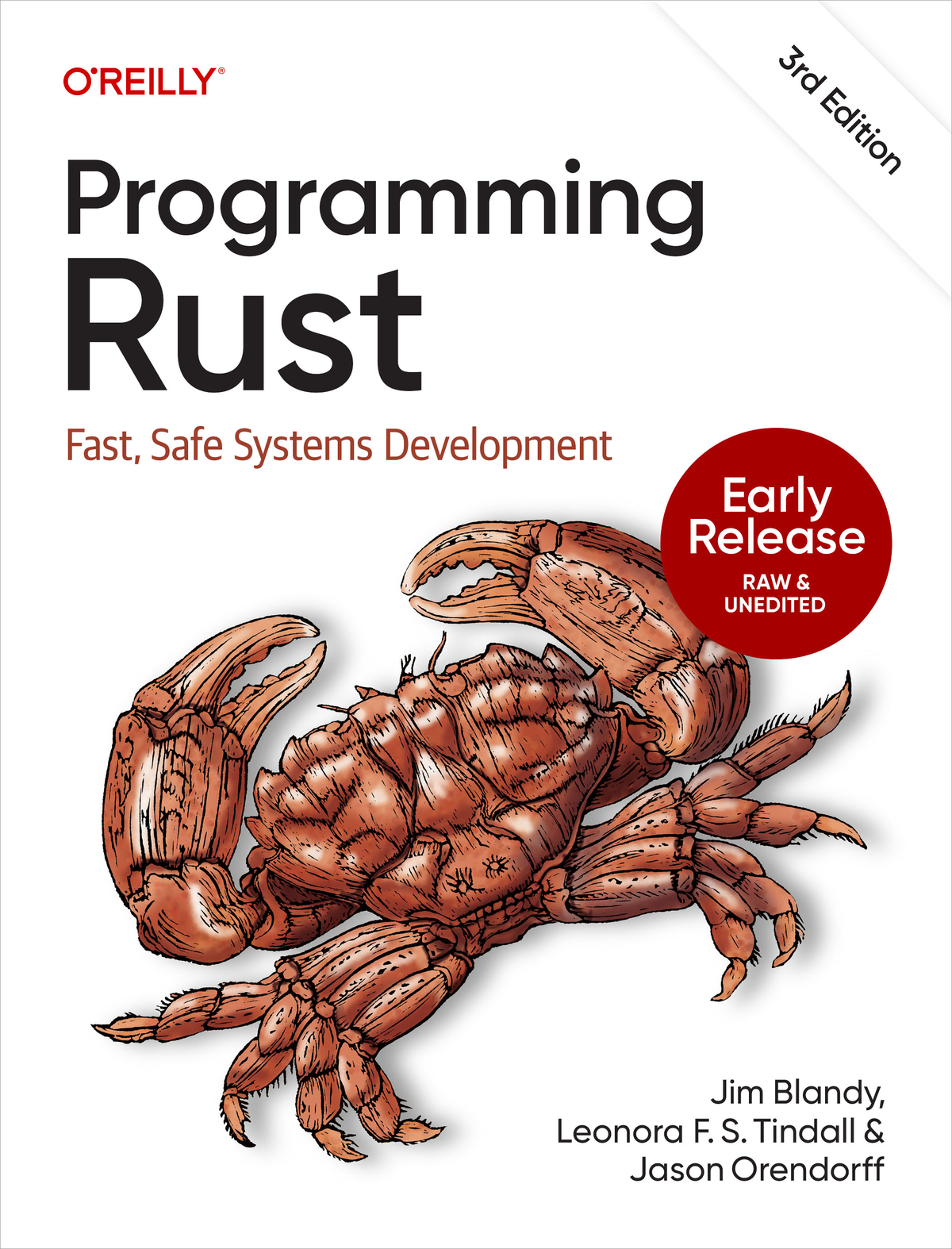 Programming Rust Fast Safe Systems Development 3rd Ed Jim Blandy
