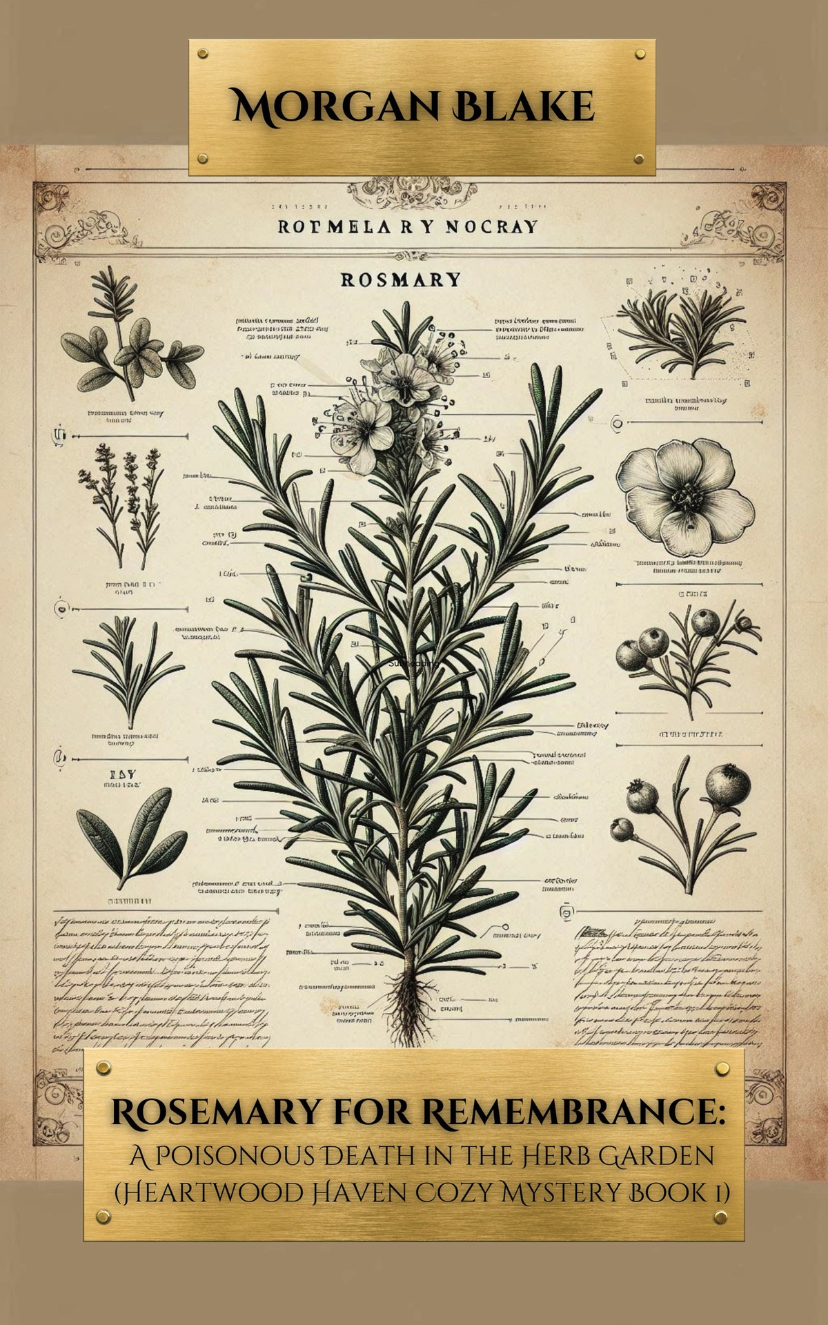 Rosemary For Remembrance A Poisonous Death In The Herb Garden Heartwood Haven Cozy Mysteries Book1 Morgan Blake