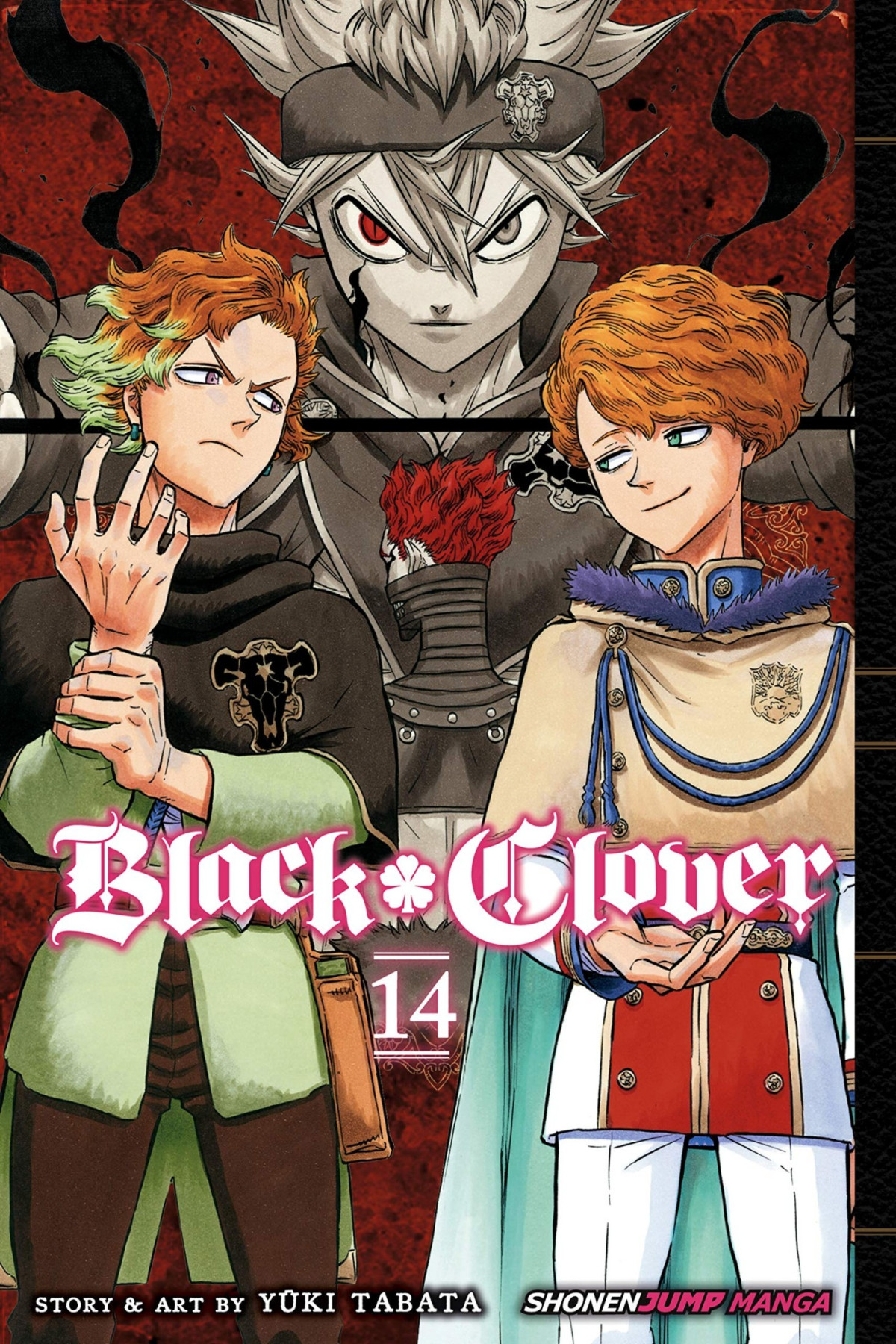Black Clover Vol 14 Gold And Black Sparks Yuki Tabata