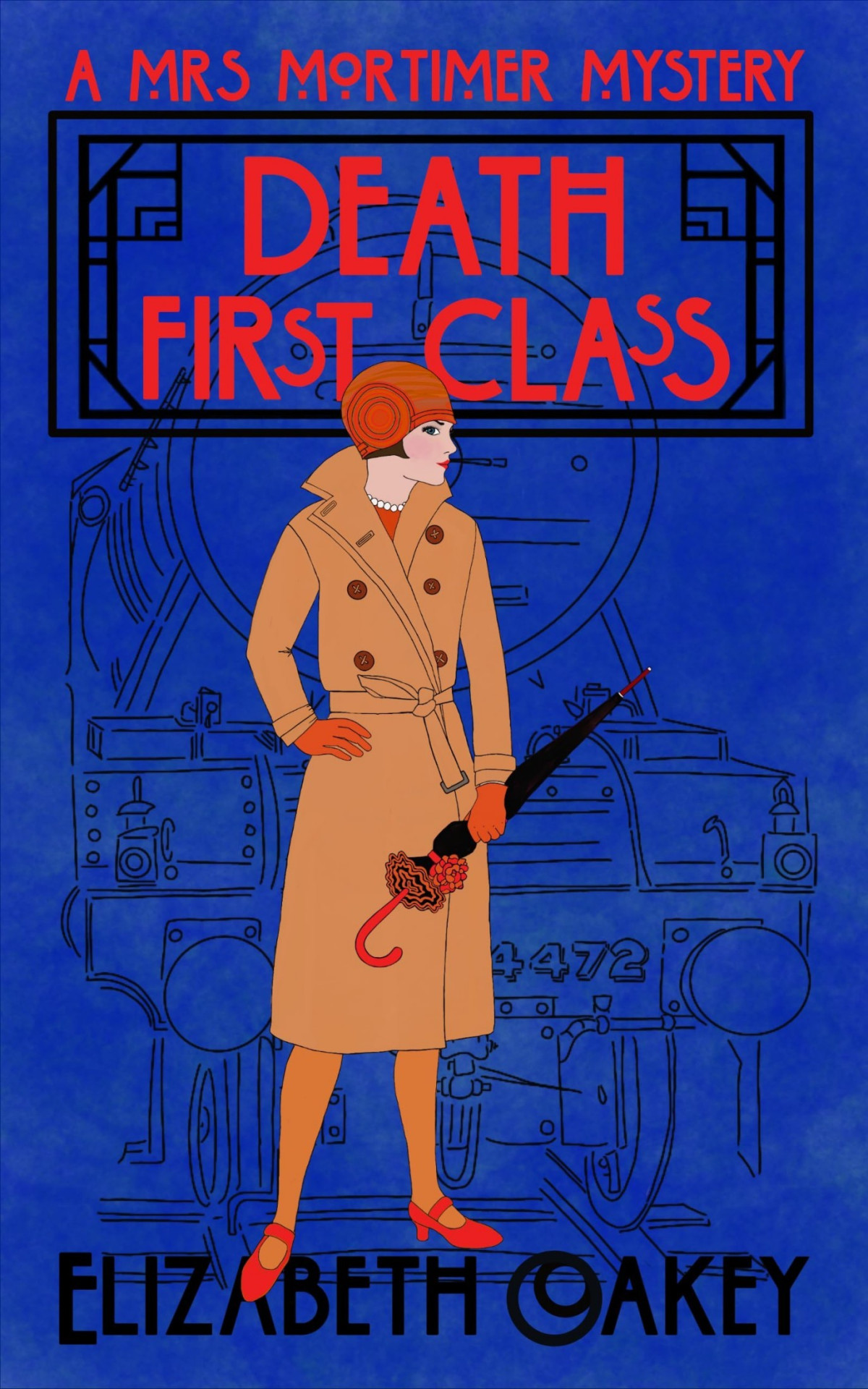 Mrs Mortimer Mystery 4 Death First Class Elizabeth Oakey