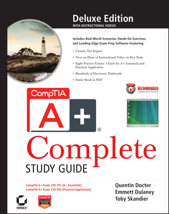 Comptia A Complete Study Guide Deluxe Edition Quentin Docter Toby Skandier Emmett Dulaney