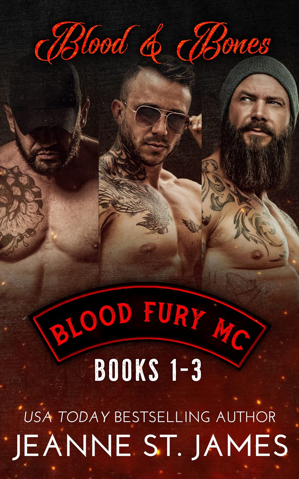 Blood Bones Books 13 Blood Fury Mc Jeanne St James