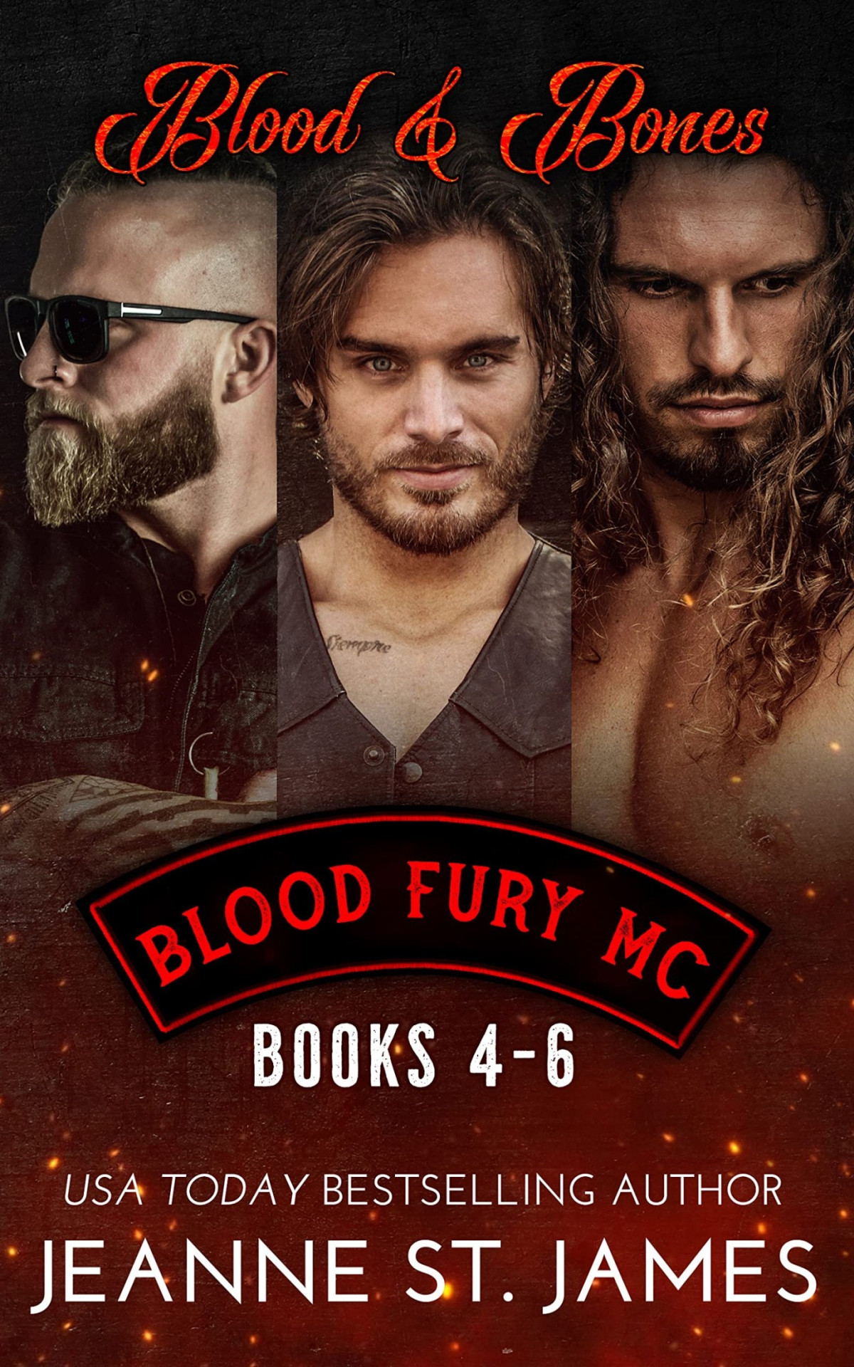 Blood Bones Books 46 Blood Fury Mc Jeanne St James