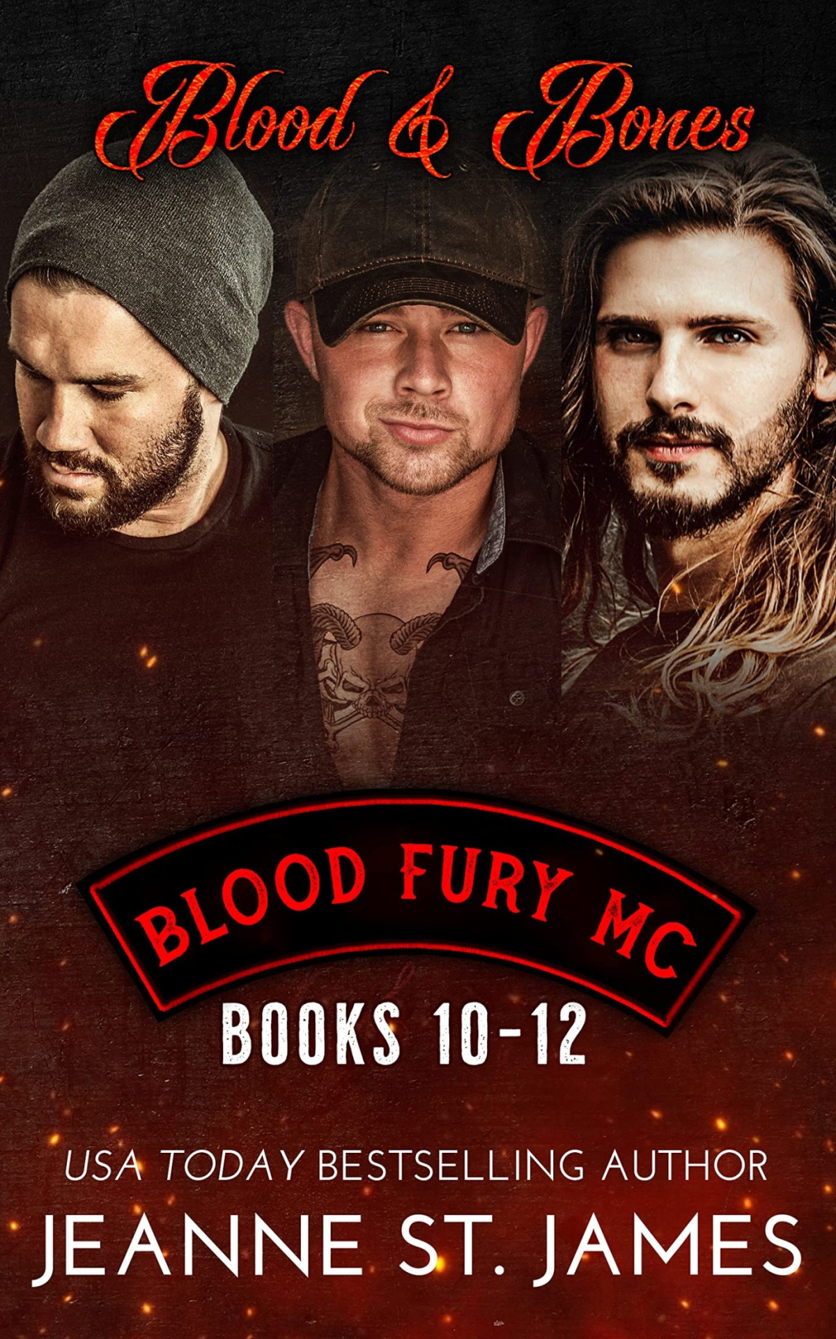 Blood Bones Books 1012 Blood Fury Mc Jeanne St James